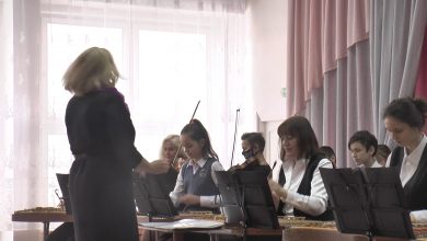 Оркестр народных инструментов 4 школы занял первое место на областном фестивале-конкурсе