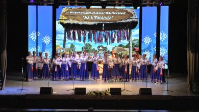 Народный ансамбль песни и танца «Лидчанка» на сцене отметил 60-летие